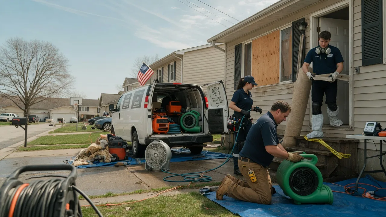 Water Damage Restoration in Bristol, RI near me